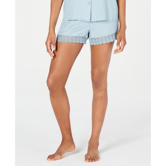 Charter Club Other - Charter Club Womens Lace-Trim Pajama Shorts Size L